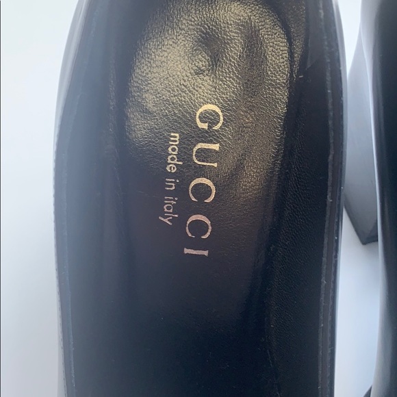 Gucci size 5.5B pumps with stacked block heel - Picture 3 of 6